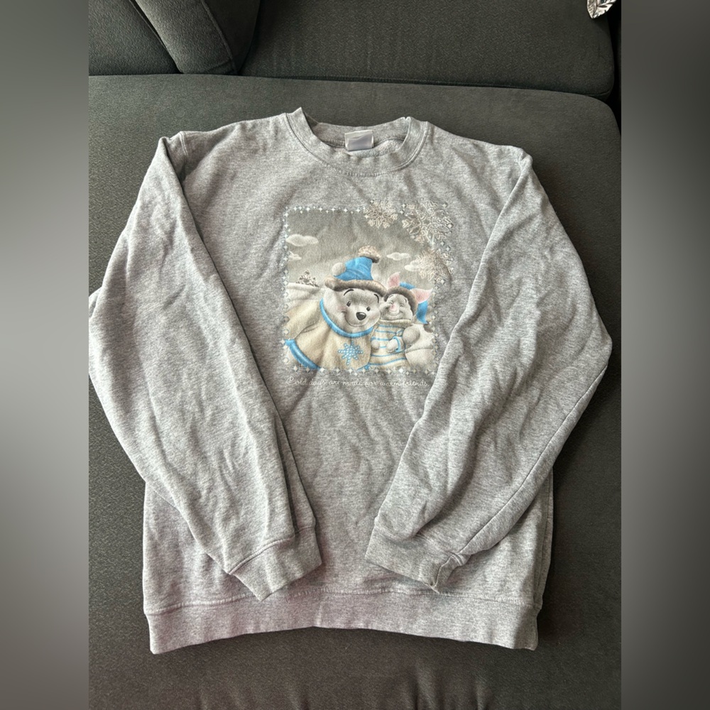 Vintage Winnie the Pooh Winter Sweatshirt